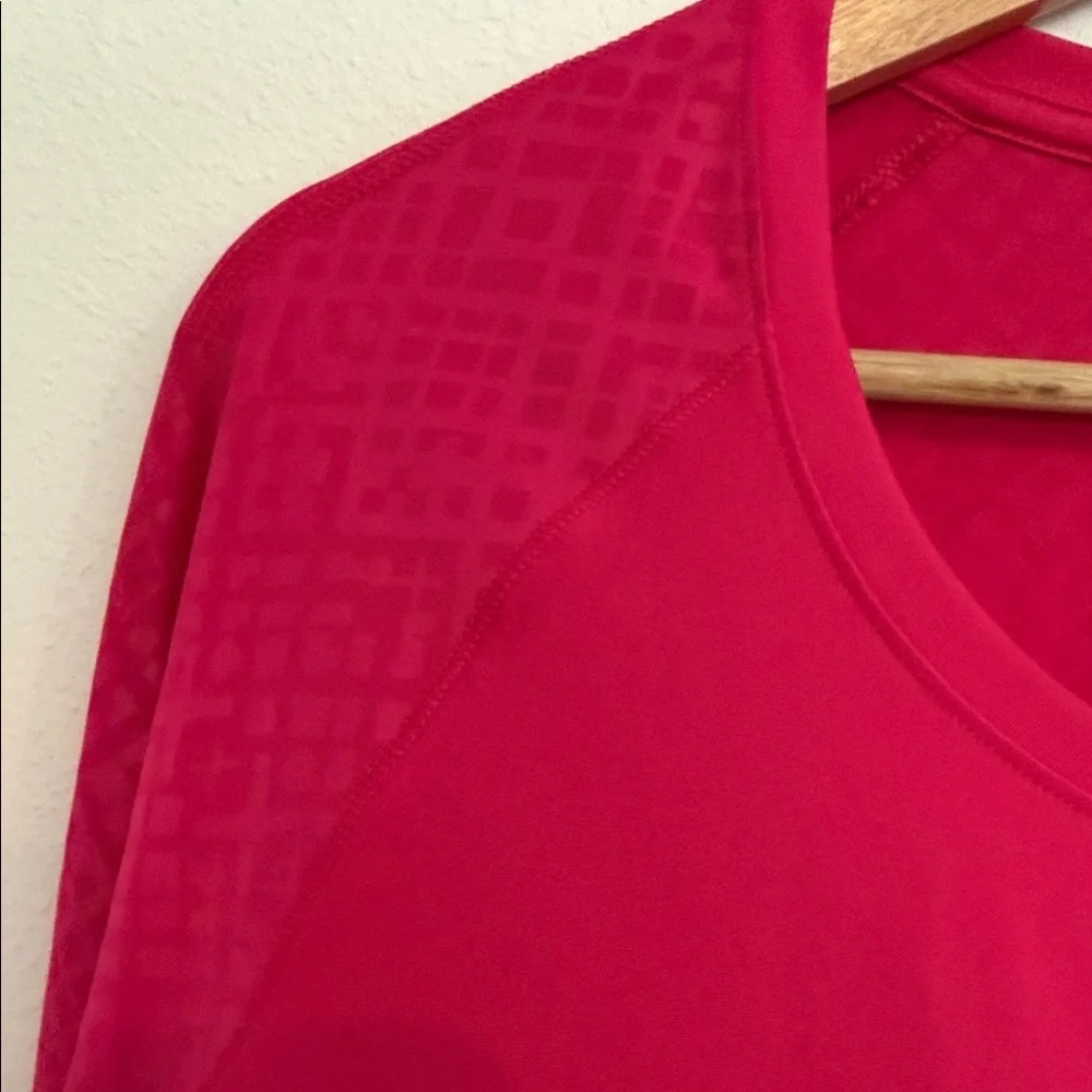 Under Armour Women's Long-Sleeve Crew Neck Top - Bright Pink